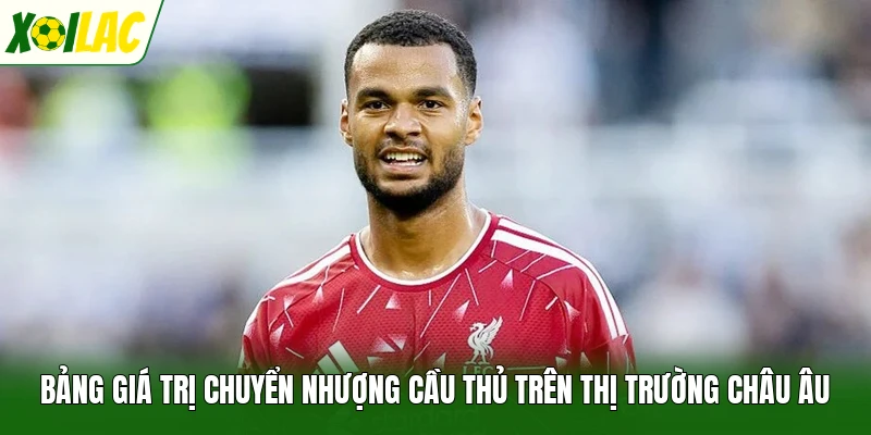 Bảng giá trị chuyển nhượng cầu thủ trên thị trường châu Âu