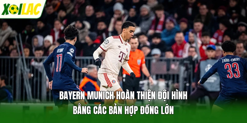 Bayern Munich Hoàn Thiện Đội Hình Bằng Các Bản Hợp Đồng Lớn