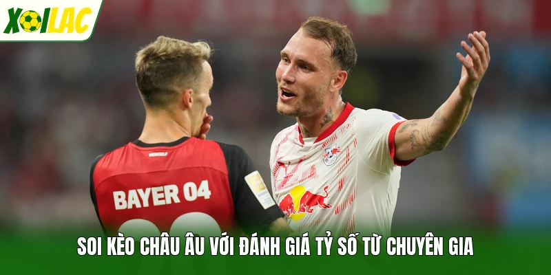 Soi kèo châu âu với đánh giá tỷ số từ chuyên gia