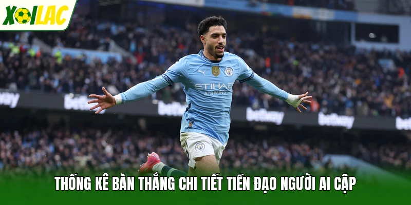 Thống kê bàn thắng chi tiết tiền đạo người Ai Cập